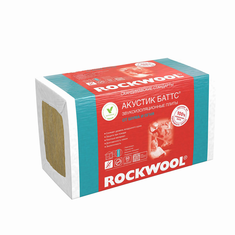 Rockwool Акустик баттс 100мм