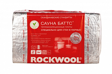 Rockwool сауна Баттс